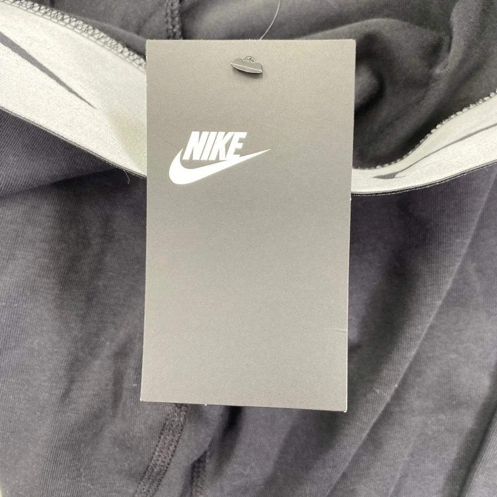 Nike Sportswear Club High Waisted Leggings Womens Small Black Swoosh CJ1984-010
